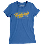 Buffalo Retro Women's T-Shirt-Allegiant Goods Co. Vintage Sports Apparel
