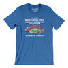 Metropolitan Stadium Minnesota Men/Unisex T-Shirt-Heather True Royal-Allegiant Goods Co. Vintage Sports Apparel