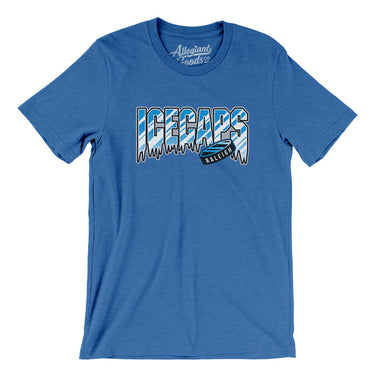 Raleigh Icecaps Hockey Men/Unisex T-Shirt-Allegiant Goods Co. Vintage Sports Apparel
