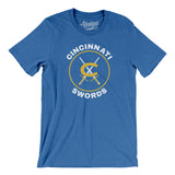 Cincinnati Swords Hockey Men/Unisex T-Shirt-Allegiant Goods Co. Vintage Sports Apparel