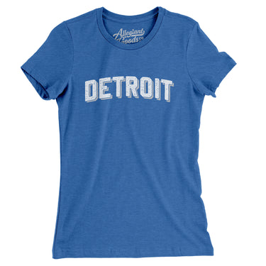 Detroit Varsity Women's T-Shirt-Allegiant Goods Co. Vintage Sports Apparel