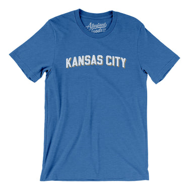 Kansas City Varsity Men/Unisex T-Shirt-Allegiant Goods Co. Vintage Sports Apparel