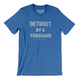 Detroit Football By A Thousand Men/Unisex T-Shirt-Allegiant Goods Co. Vintage Sports Apparel