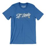 St. Louis Retro Men/Unisex T-Shirt-Allegiant Goods Co. Vintage Sports Apparel