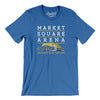 Market Square Arena Indianapolis Men/Unisex T-Shirt-Heather True Royal-Allegiant Goods Co. Vintage Sports Apparel