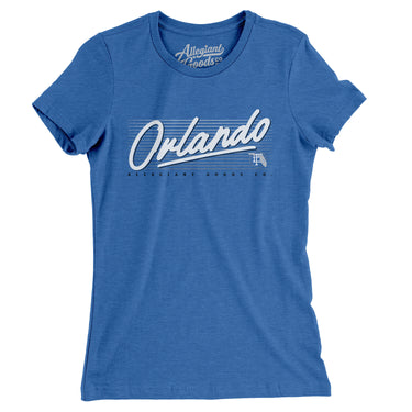 Orlando Retro Women's T-Shirt-Allegiant Goods Co. Vintage Sports Apparel
