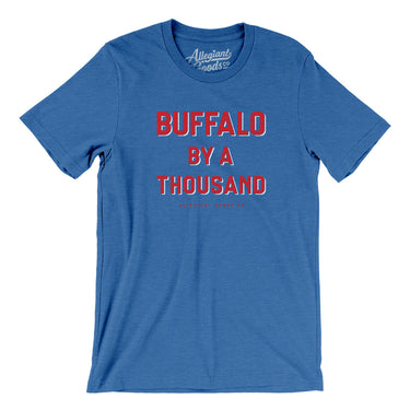 Buffalo Football By A Thousand Men/Unisex T-Shirt-Allegiant Goods Co. Vintage Sports Apparel