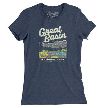 Great Basin National Park Women's T-Shirt-Allegiant Goods Co. Vintage Sports Apparel