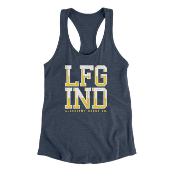 Lfg Ind Women's Racerback Tank-Allegiant Goods Co. Vintage Sports Apparel