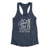 The Called Shot Women's Racerback Tank-Allegiant Goods Co. Vintage Sports Apparel