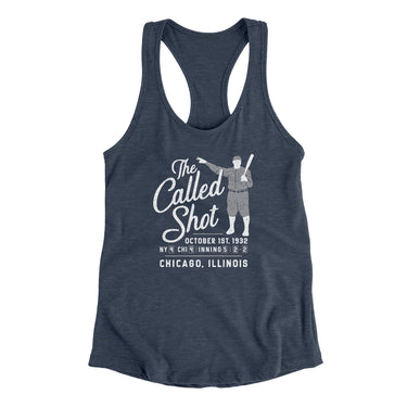 The Called Shot Women's Racerback Tank-Allegiant Goods Co. Vintage Sports Apparel