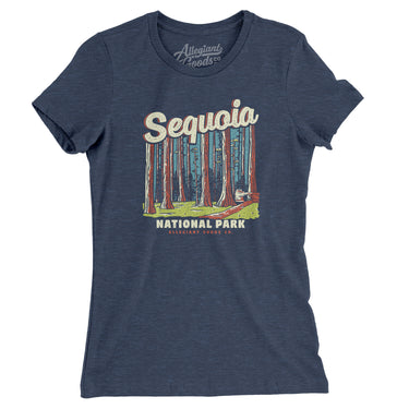 Sequoia National Park Women's T-Shirt-Allegiant Goods Co. Vintage Sports Apparel
