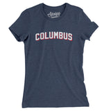 Columbus Varsity Women's T-Shirt-Allegiant Goods Co. Vintage Sports Apparel