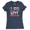 Lfg Mtl Women's T-Shirt-Indigo-Allegiant Goods Co. Vintage Sports Apparel
