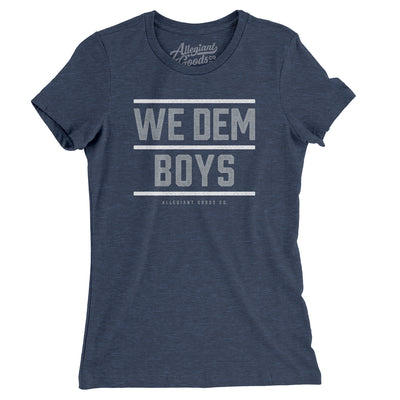 We Dem Boys Women's T-Shirt-Indigo-Allegiant Goods Co. Vintage Sports Apparel