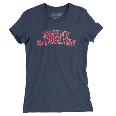 Boston Sweet Caroline Women's T-Shirt-Allegiant Goods Co. Vintage Sports Apparel