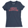Boston Sweet Caroline Women's T-Shirt-Indigo-Allegiant Goods Co. Vintage Sports Apparel