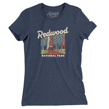 Redwood National Park Women's T-Shirt-Allegiant Goods Co. Vintage Sports Apparel