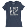 Lfg Dal Women's T-Shirt-Indigo-Allegiant Goods Co. Vintage Sports Apparel