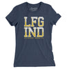 Lfg Ind Women's T-Shirt-Indigo-Allegiant Goods Co. Vintage Sports Apparel