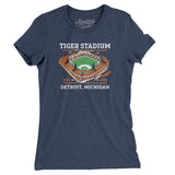 Tiger Stadium Women's T-Shirt-Allegiant Goods Co. Vintage Sports Apparel