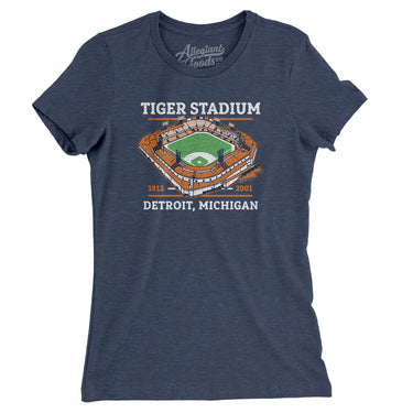 Tiger Stadium Women's T-Shirt-Allegiant Goods Co. Vintage Sports Apparel