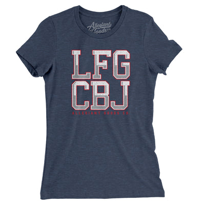 Lfg Cbj Women's T-Shirt-Indigo-Allegiant Goods Co. Vintage Sports Apparel
