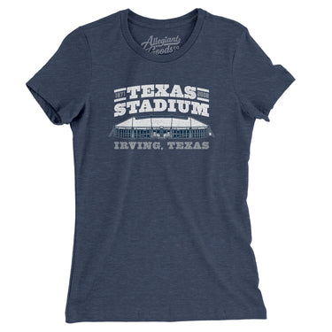 Texas Stadium Women's T-Shirt-Allegiant Goods Co. Vintage Sports Apparel