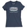 Texas Stadium Women's T-Shirt-Indigo-Allegiant Goods Co. Vintage Sports Apparel