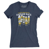 I’m Just Here For The Sausage Race Women's T-Shirt-Allegiant Goods Co. Vintage Sports Apparel