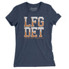Lfg Det Women's T-Shirt-Indigo-Allegiant Goods Co. Vintage Sports Apparel