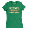 Met Center Women's T-Shirt-Kelly Green-Allegiant Goods Co. Vintage Sports Apparel