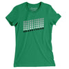 Grand Forks Vintage Repeat Women's T-Shirt-Kelly Green-Allegiant Goods Co. Vintage Sports Apparel
