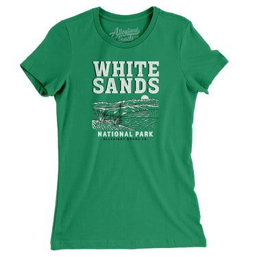 White Sands National Park Women's T-Shirt-Allegiant Goods Co. Vintage Sports Apparel