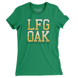Lfg Oak Women's T-Shirt-Allegiant Goods Co. Vintage Sports Apparel