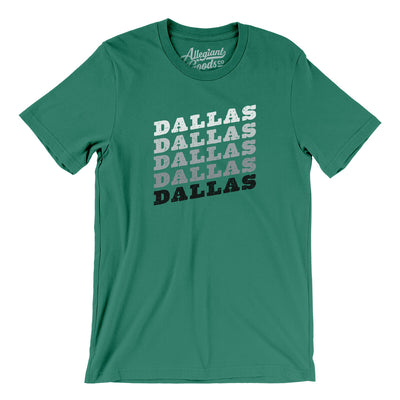 Dallas Vintage Repeat Men/Unisex T-Shirt-Kelly-Allegiant Goods Co. Vintage Sports Apparel