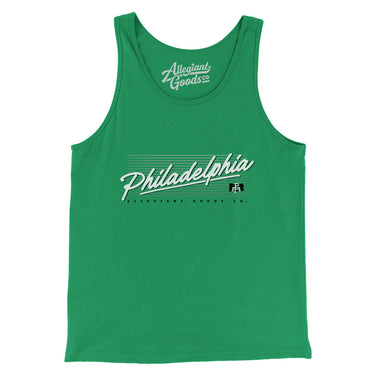 Philadelphia Retro Men/Unisex Tank Top-Allegiant Goods Co. Vintage Sports Apparel