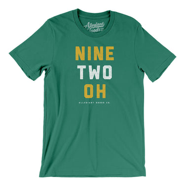 Green Bay 920 Area Code Men/Unisex T-Shirt-Allegiant Goods Co. Vintage Sports Apparel