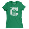 Indianapolis Caps Women's T-Shirt-Kelly-Allegiant Goods Co. Vintage Sports Apparel