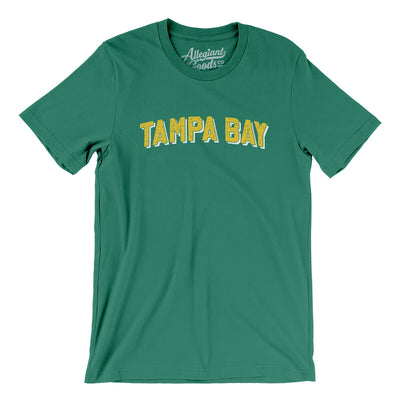 Tampa Bay Varsity Men/Unisex T-Shirt-Kelly-Allegiant Goods Co. Vintage Sports Apparel