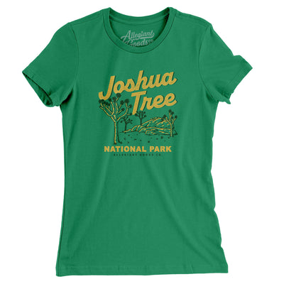 Joshua Tree National Park Women's T-Shirt-Kelly-Allegiant Goods Co. Vintage Sports Apparel