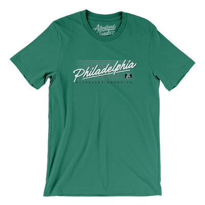Philadelphia Retro Men/Unisex T-Shirt-Kelly-Allegiant Goods Co. Vintage Sports Apparel