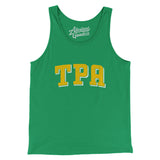 TPA Varsity Men/Unisex Tank Top-Kelly-Allegiant Goods Co. Vintage Sports Apparel