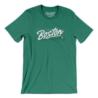 Boston Retro Men/Unisex T-Shirt-Allegiant Goods Co. Vintage Sports Apparel