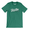Boston Retro Men/Unisex T-Shirt-Kelly-Allegiant Goods Co. Vintage Sports Apparel