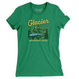 Glacier National Park Women's T-Shirt-Allegiant Goods Co. Vintage Sports Apparel