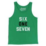 Boston 617 Men/Unisex Tank Top-Allegiant Goods Co. Vintage Sports Apparel