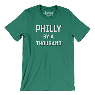 Philly By A Thousand Men/Unisex T-Shirt-Allegiant Goods Co. Vintage Sports Apparel