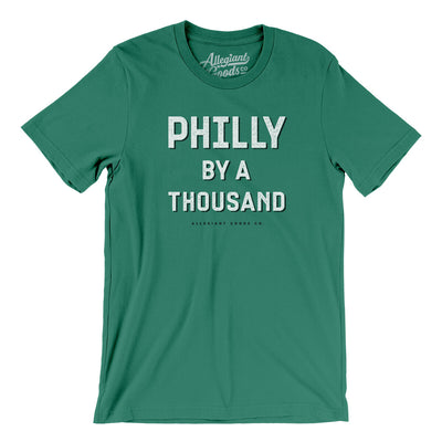 Philly By A Thousand Men/Unisex T-Shirt-Kelly-Allegiant Goods Co. Vintage Sports Apparel