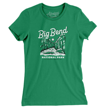 Big Bend National Park Women's T-Shirt-Allegiant Goods Co. Vintage Sports Apparel